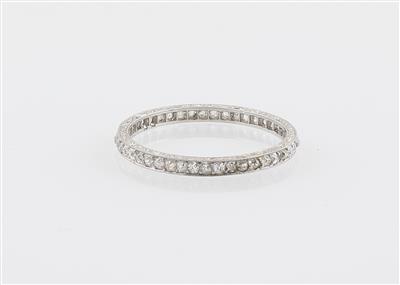 Diamant Memoryring zus. ca. 0,80 ct - Klenoty