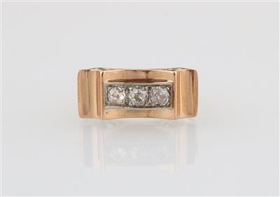 Altschliffdiamant Ring zus. ca. 0,40 ct - Jewellery