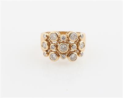 Brillantring zus. ca. 0,90 ct - Schmuck