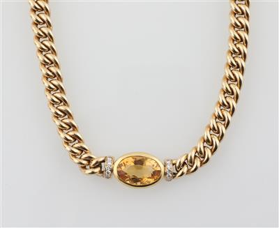 Brillant Citrincollier - Jewellery