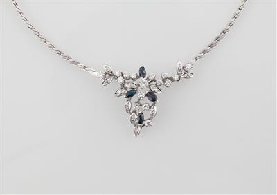 Brillantcollier zus. ca. 1,20 ct - Gioielli