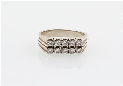 Brillantring zus. ca. 0,80 ct - Schmuck