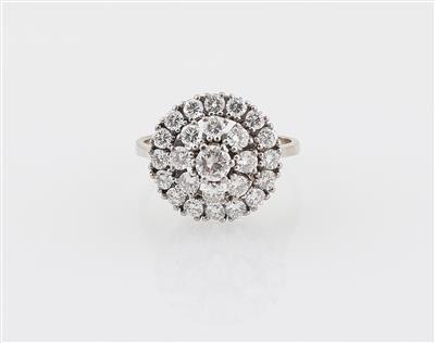 Brillantring zus. ca. 2 ct - Gioielli