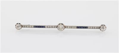 Diamant Stabbrosche zus. ca. 1,90 ct - Jewellery