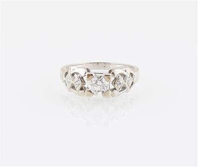 Diamantring zus. ca. 0,45 ct - Gioielli