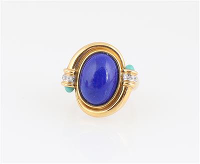 Lapislazuli Ring - Klenoty