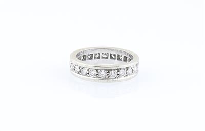 Brillant Memoryring zus. ca. 1,20 ct - Schmuck