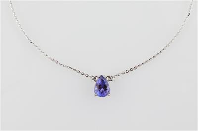 Tansanit Collier ca. 2,50 ct - Gioielli