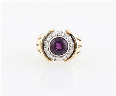 Diamant Amethystring - Klenoty