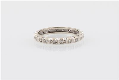 Diamant Memoryring zus. ca. 0,20 ct - Jewellery