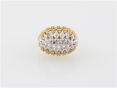 Diamantring zus. ca. 0,40 ct - Schmuck