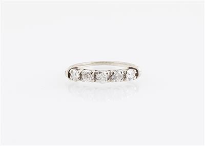 Altschliffdiamant Ring zus. ca. 0,75 ct - Schmuck