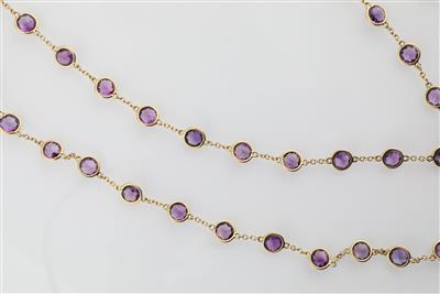 Amethystcollier - Schmuck