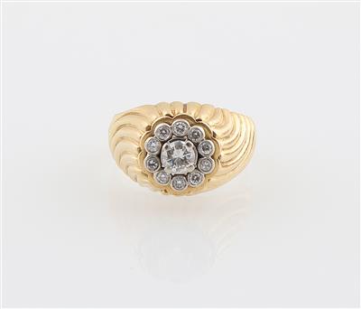 Brillantring zus. ca. 0,60 ct - Schmuck