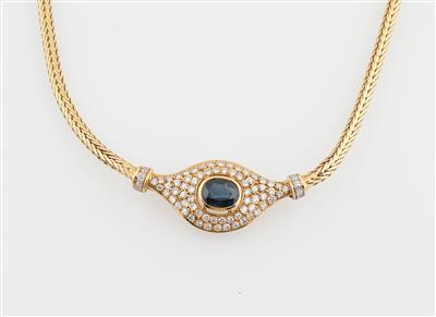 Brillant Saphir Collier - Jewellery