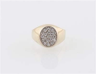 Brillantring zus. ca. 0,35 ct - Schmuck