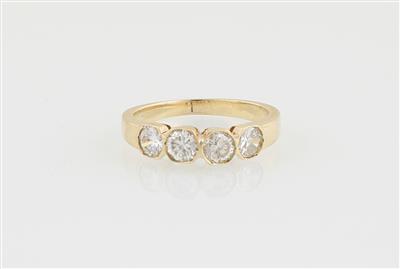 Brillantring zus. ca. 0,90 ct - Gioielli