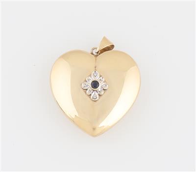 Diamant Herzanhänger - Jewellery
