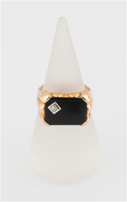 Diamant Onyx Ring - Jewellery