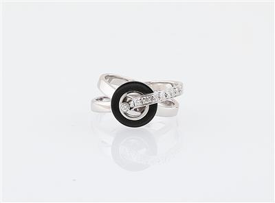 Brillant Onyxring - Schmuck