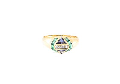 Brillant Iolith Ring - Jewellery