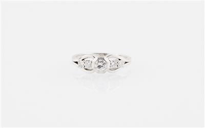 Brillantring zus. ca. 0,80 ct - Schmuck