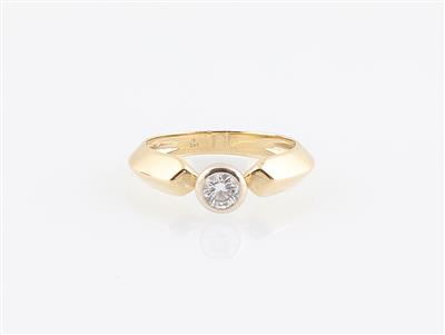 Brillantsolitär Ring ca. 0,25 ct - Schmuck