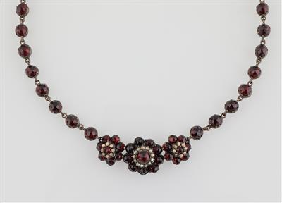 Granatcollier - Gioielli