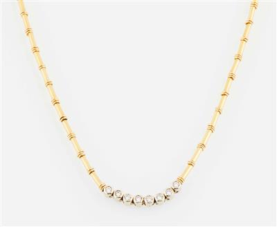 Manfredi Brillantcollier zus. ca. 0,50 ct - Jewellery