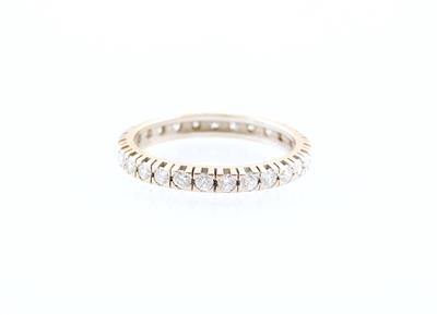 Brillant Memoryring zus. ca. 1,00 ct - Jewellery