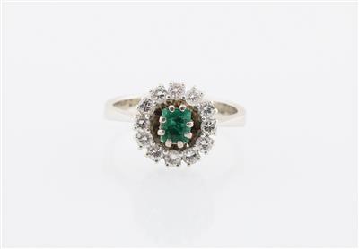 Brillant Smaragdring - Šperky