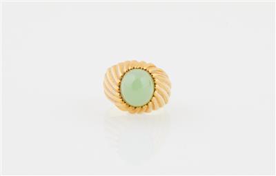 Chrysopras Ring - Schmuck