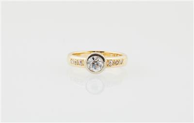 Diamantring zus. ca. 0,95 ct - Klenoty