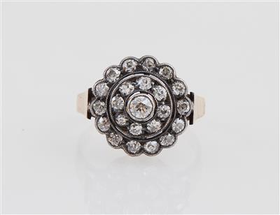 Altschliffdiamant Ring zus. ca. 1,20 ct - Jewellery