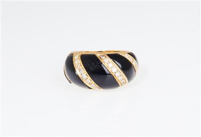 Diamant Onyx Ring - Klenoty