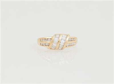 Diamantring zus. ca. 1 ct - Jewellery