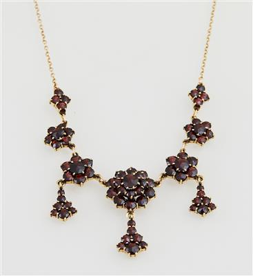 Granatcollier - Jewellery