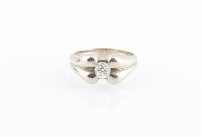 Altschliffdiamantsolitär Ring ca. 0,45 ct - Schmuck