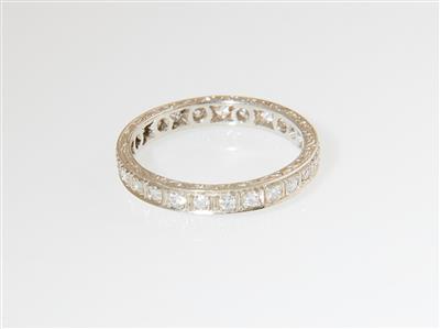 Diamant Memoryring zus. ca. 0,50 ct - Jewellery