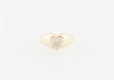 Diamantring Herz ca. 0,95 ct - Jewellery