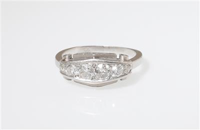 Altschliffdiamant Ring zus. ca. 0,70 ct - Jewellery