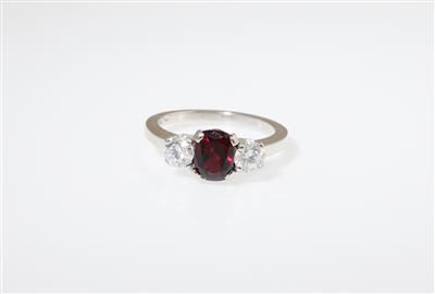 Brillantring zus. ca. 0,70 ct - Gioielli