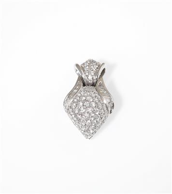 Diamantanhänger zus. ca. 1 ct - Schmuck