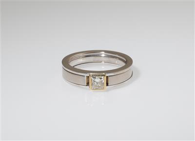 Diamantsolitär Ring ca.0,35 ct - Gioielli