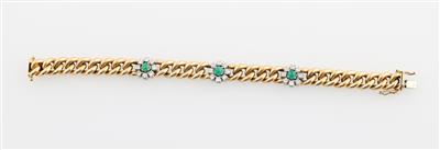 Brillant Smaragd Armband - Gioielli