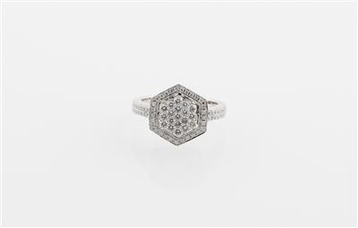 Brillantring zus. ca. 0,85 ct - Jewellery