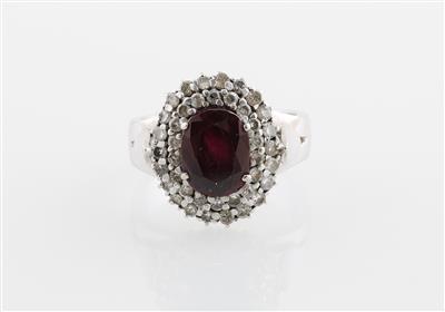 Diamantring zus. ca. 1,10 ct - Gioielli