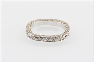 Brillant Memoryring zus. ca. 1,20 ct - Jewellery