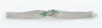 Brillant Smaragd Armband - Gioielli