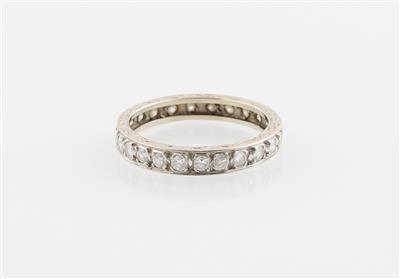 Brillant Memoryring zus. ca. 1 ct - Klenoty